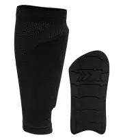 Admiral Adult Unisex X Shock 0601 Battle Tested Size Large Black Shinguard NWT