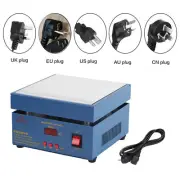 200*200mm LED Microcomputer Electric Heating Plate Preheating Station 800W
