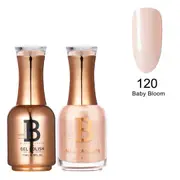 Billionaire Gel Polish UV LED & Nail Lacquer Duo 120 Baby Bloom 15ml