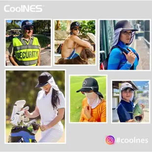 Coolnes 美國二合一涼感多功能防曬罩 外送 遮陽 UPF50+ 外送 網球 自行車 防曬 高爾夫 吸濕排汗 哈家人