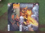 Hellverine #3 Marvel Comic Daken Benjamin Percy Cover Set