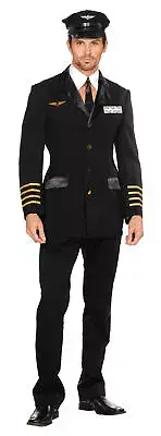 Men's Pilot Hugh Jorgan Costume