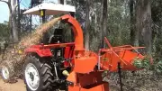 ⭐ PTO Wood Chipper, 8 Inch Aperture Includes Spare Belts & Blades ⭐