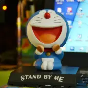 Car Interior Dashboard Ornament Anime Doraemon Shaking Head Action Figure M