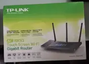 TP-LINK TOUCH P5 AC 1900 TOUCH SCREEN WIFI GIGABIT ROUTER NEW corner crunches