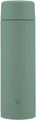 Zojirushi SM-ZB48-GM Water Bottle, Screw, Stainless Steel Mug, Seamless, Direct