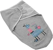 Toyvian 3pcs Blankets Swaddle Wearable Blanket for for Newborn Swaddle Wrapping Swaddle for 0-3 Month Sleeping Blanket Cotton Grey