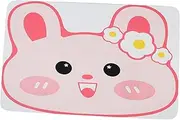 Happyyami Cartoon Pet Food Mat Non Slip Feeding Pad for Cats Dogs Fast Absorption Diatomaceous Earth Use with Various Bowl Decorative Design for Home