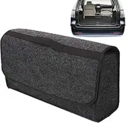 Trunk Storage Box for SUV | Large Trunk Storage Organizer Anti-Dirt Car Trunk Organizer - Foldable Design Practical Car Storage Box for Homes, Outdoors, Parts & Travel Supplies