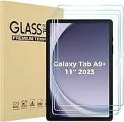 [ProCase] 3 Pack Screen Protector for Galaxy Tab A9 Plus 11 Inch 2023, Tempered Glass Screen Film Guard for 11" Galaxy Tab A9+ Plus Tablet (SM-X210/X215/X216/X218)