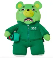 SPRAYGROUND SQUID GAME COLLAB CONTESTANT MONEYBEAR BACKPACK