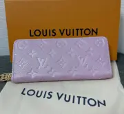 Louis Vuitton Zippy Wallet Purse M82173 long wallet Clémence Wallet pink