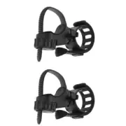 Set of 2 Bicycle light flash mount holder Durable Bike Mount -180 degree