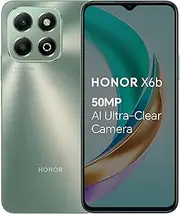 Honor X6b 4GB/128GB Smartphone 6.56 Inches 50MP AI 35W Android 14 Verde