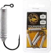 Hidden Weight System Jig Heads #1/0H 1/8oz Qty 5
