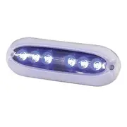 [TechBrands] LED Light Underwater Surface Mount (6x2W) - Blue