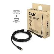 Club 3D USB Type-C to MiniDisplayPort DP40 Bidirectional Vesa Certified Cable