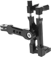SHINEOFI Smartphone Holder with Dual Card Slots Rotatable Tripod Mount Adapter for Live Streaming Vlogging Mobile Photography Compatible with Gopro