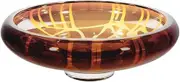 Fruit and Produce Storage Basket Creative Glazed Fruit Plate Modern Light Luxury Home Living Room Coffee Table Fruit Bowl Hotel Model Room Glass Ornaments Suitable for Kitchen Counters