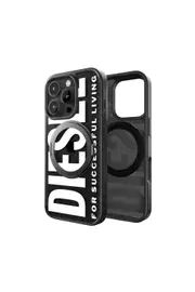 [Diesel] Diesel - Ringstand-Magsafe Case for iP 16 Pro - Cases - Unisex - Black Black