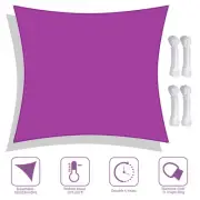 23x22FT 97% UV Block Rectangle Sun Shade Sail Canopy Outdoor Pool Fuchsia