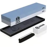 Knife Sharpening Stone Kit - Premium Japanese Whetstone Knife Sharpener Stone...