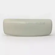 Anne Klein Hard White Leather Sunglasses Eyeglasses Clamshell Case, Medium