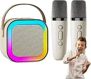 Wireless Karaoke Speaker, Multifunctional Karaoke System, Portable Wireless Karaoke System for Camping, Party