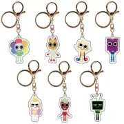 New Cross-border New Dandy World Scraps World Acrylic Keychain by Dandy Backpack