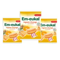 在飛比找Coupang 酷澎優惠-Em-eukal 無糖薑橙味潤喉糖