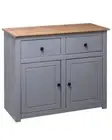 Grey Sideboard Buffet Storage Hamptons New In Box