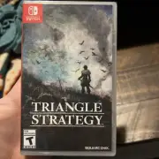 Triangle Strategy Nintendo Switch Brand New with character card set