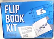 Flip Book Kit with LED Light Pad. Includes 240 Sheets Flip Book Paper with Sc...