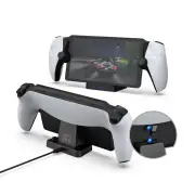 TP5-3553 for PS5 Portal Handheld Gaming Console Charging Dock Magnetic Type-C Streaming Handheld Dock Charger for PlaySt