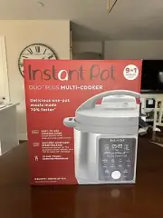 Instant Pot Duo Plus, 6-Quart Whisper Quiet 9-in-1 Electric Pressure Cooker Read