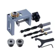 Essential Dowel Drill Guide Jig for Precise Positioning and Thick ness Clamping
