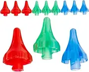 12pcs Ear Wash Nozzle Ear Cleaning Ear Flushing Kit for Adults Cleaning Tools for Ear Adults Ear Wax Removal Spray Bottle Tips Ear Lavage Tips Ear Wax Remover Flusher Sprayer