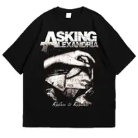 在飛比找蝦皮購物優惠-T 恤樂隊 ASKING ALEXANDRIA Kaos 官