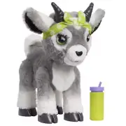 Furreal Daisy the Yoga Goat Interactive Toy, 11-Inch Realistic Plush Kids Toys f