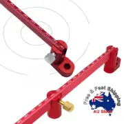 Woodworking Compass Scriber 300mm Fixed Point Marking Gauge Adjustable Circle OY