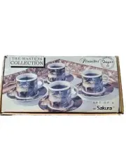 Sakura Museum Masters Edgar Degas Vincent Van Gogh Claude Monet Cup & Saucer Set