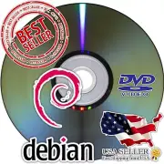 Debian Linux Installation DVD – Bootable Linux OS for Servers & PCs, Easy Setup