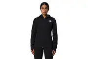 Womens The North Face Summit Futurefleece Black Full Zip Logo Hoodie