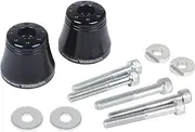 Special Parts Takegawa 06-01-0175 Accessory Bar End, Aluminum, Black, Universal (Monkey 125, Grom, Super Cub, Cross Cub, PCX, etc.)