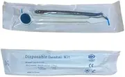 Sterile Dental Exam Kit - 3 Piece Disposable Set | Mirror, Probe & Tweezer | Individually Wrapped for Hygienic Single Use | Dental Inspection Tools for Clinics, Schools & Home
