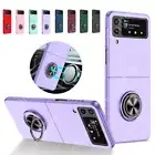 For Samsung Galaxy Z Flip6 Flip5 Flip4 3 Magnetic Ring Stand Folding Cover Case