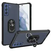 "GSA Invisible Bumper Ring Case for Samsung Galaxy S22 Plus - Clear/Black"