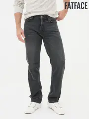 FatFace Vintage Black Straight Fit Jeans (E50258) | $136