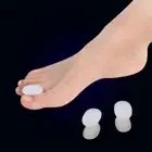 1Pair Silicone Gel Toe Separator Valgus Pain & Friction Pressure Spacer FY