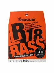 Seaguar R18 BASS Fluorocarbon Line 160m 7lb New